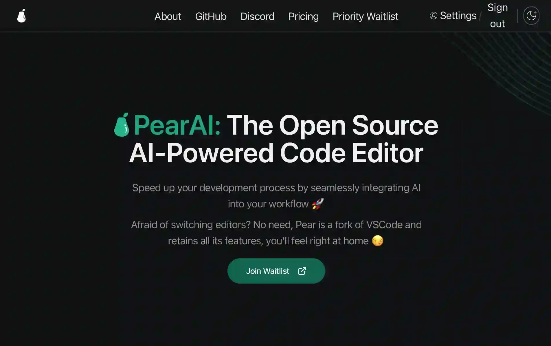 Pear AI project image